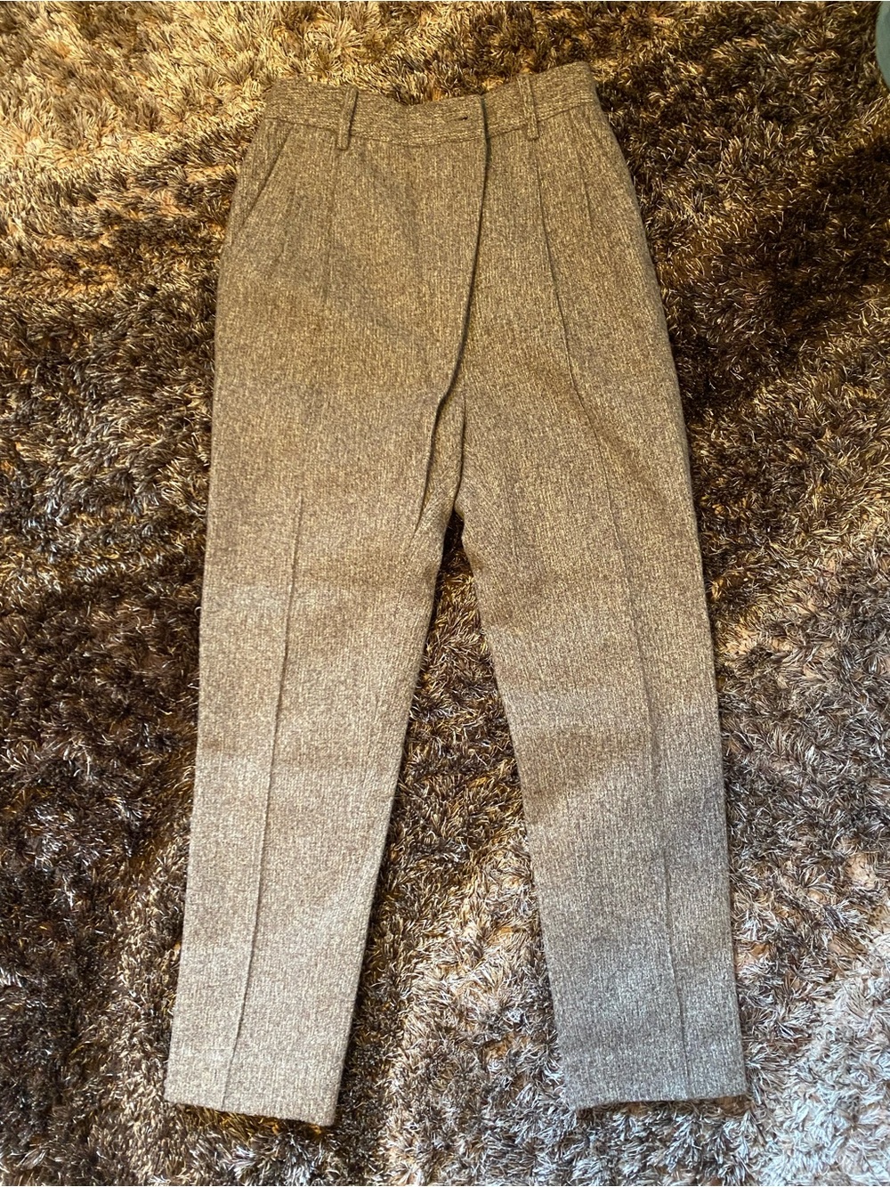 Wool trousers
